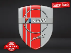 Jeep Emblemas Relieve Auto Pro Máximo Estilo Moderno